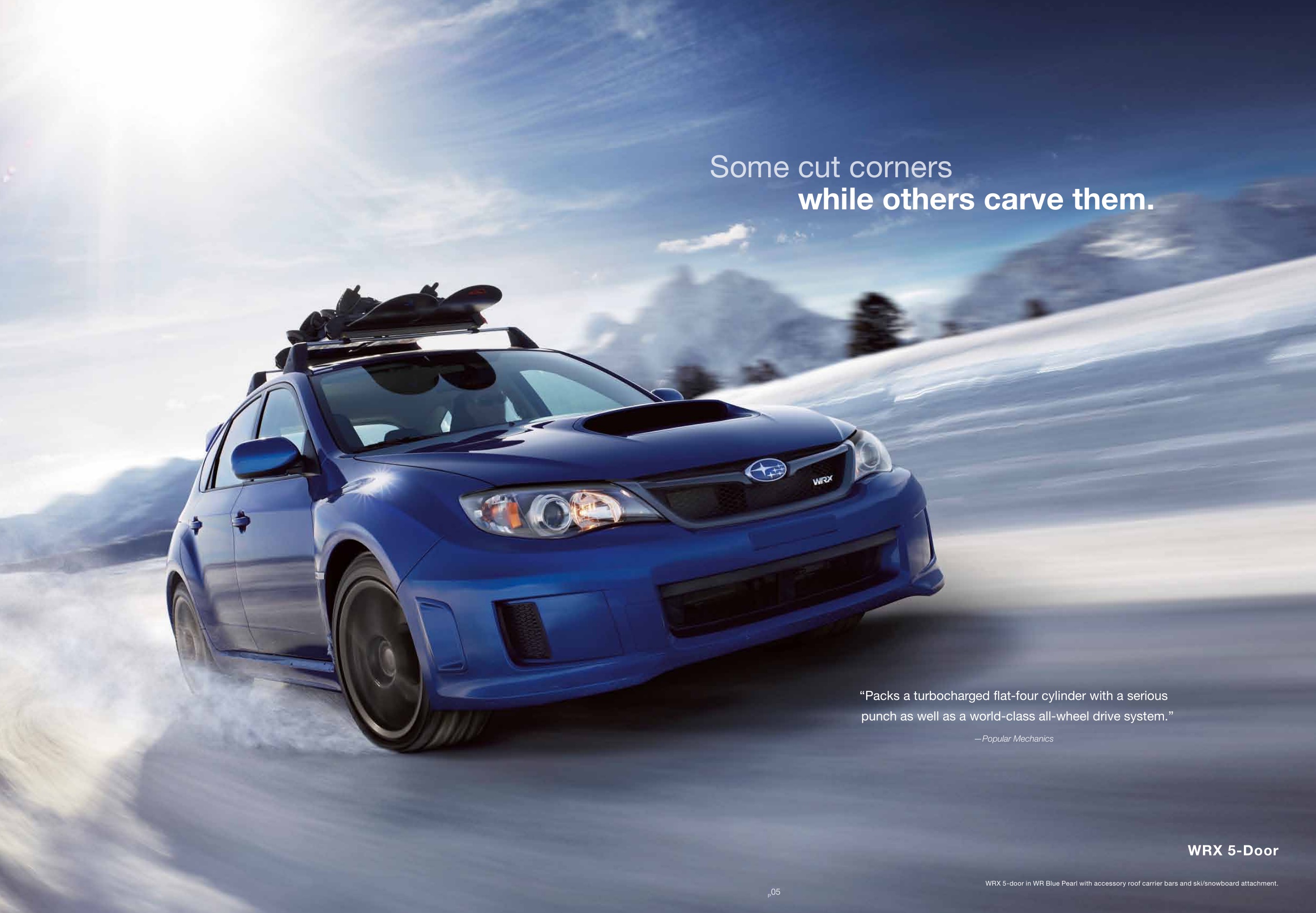 2012 Subaru Impreza WRX Brochure Page 1